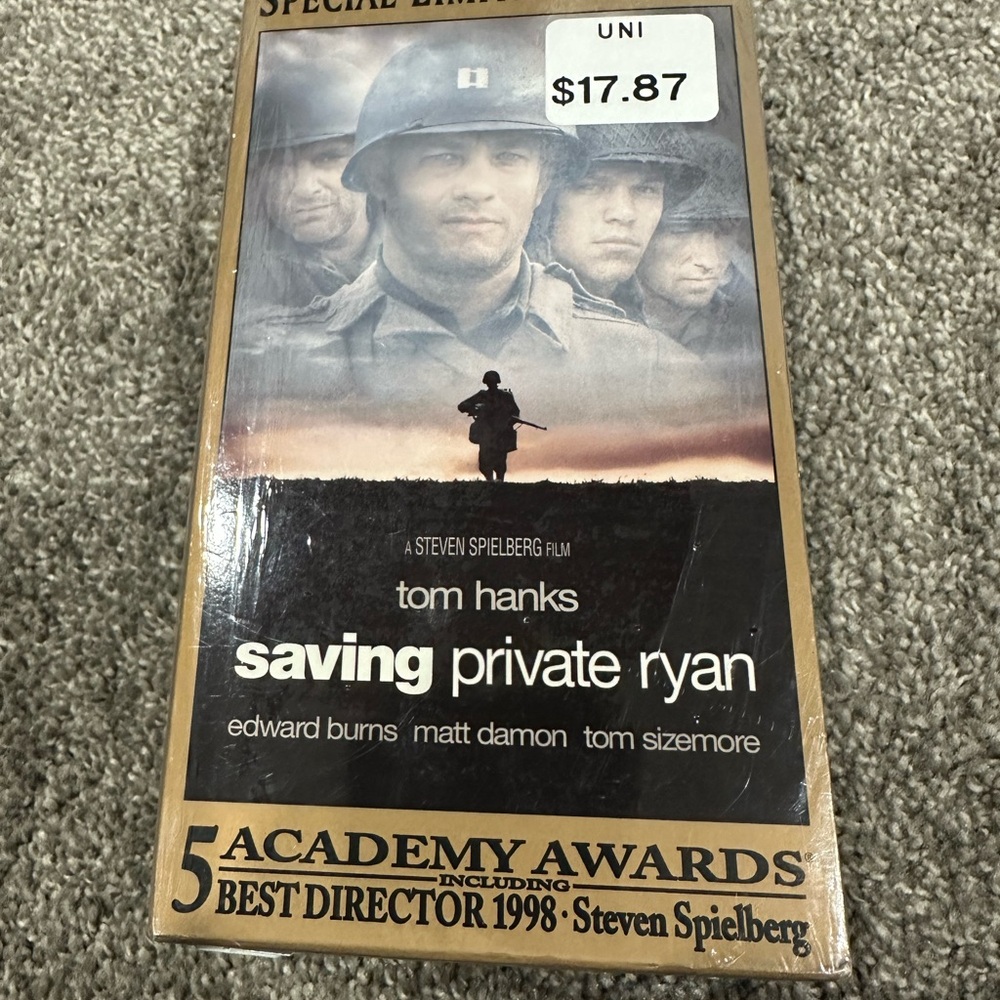 Saving Private Ryan Special Edition VHS factory sealed